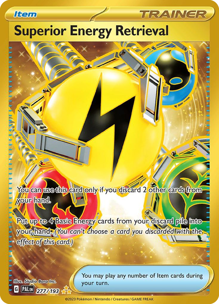 Paldea Evolved Superior Energy Retrieval #277/193