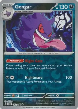 Paldean Fates Gengar #57/91 reverse holo