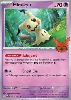 Paldean Fates Mimikyu #37/91 Trick or Trade