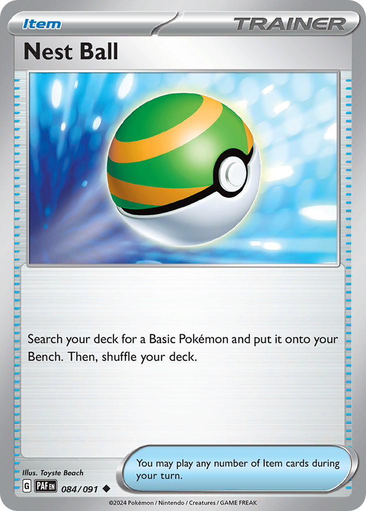 Paldean Fates Nest Ball #84/91