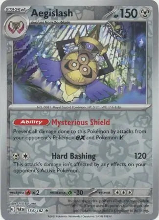 Paradox Rift Aegislash #134/182 reverse holo
