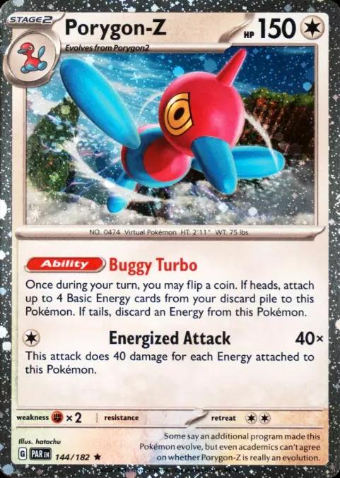 Paradox Rift Cosmos Holo Porygon-Z #144