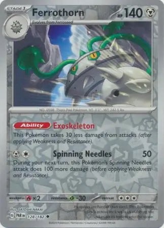 Paradox Rift Ferrothorn #128/182 reverse holo