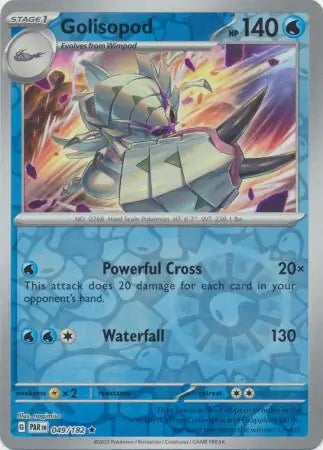 Paradox Rift Golisopod #49/182 reverse holo