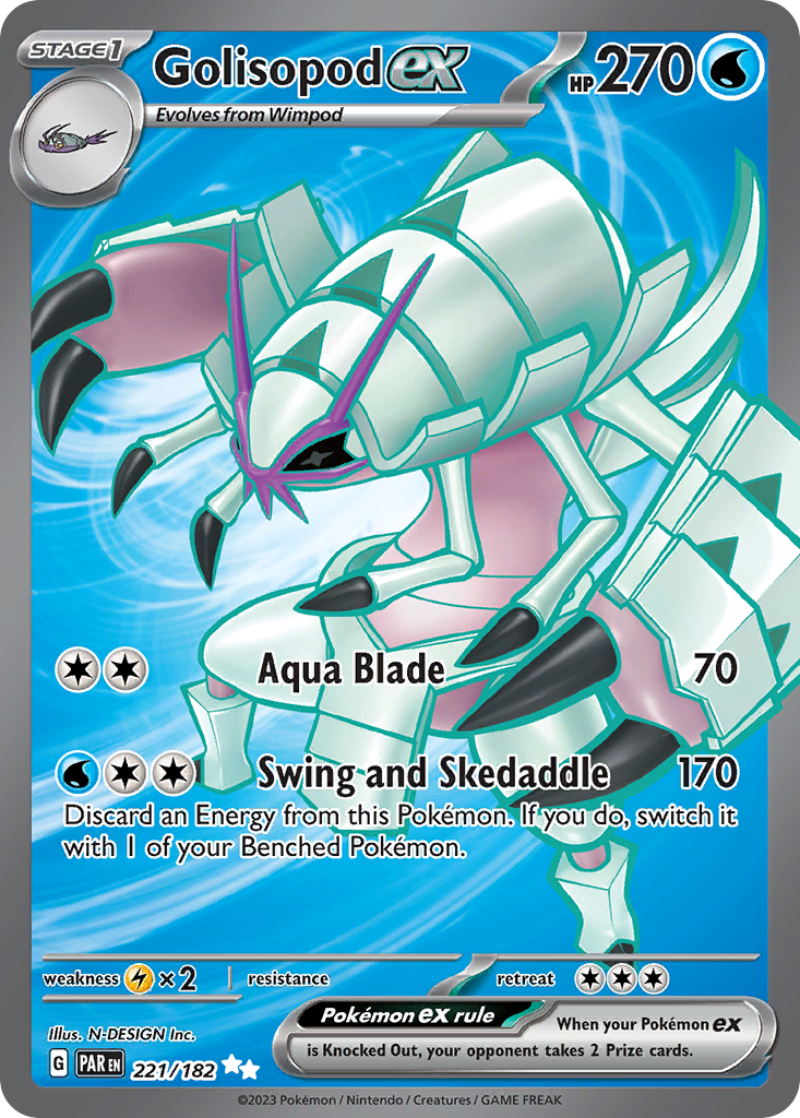 Paradox Rift Golisopod EX #221/182
