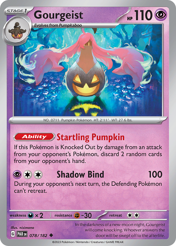 Paradox Rift Gourgeist #78/182