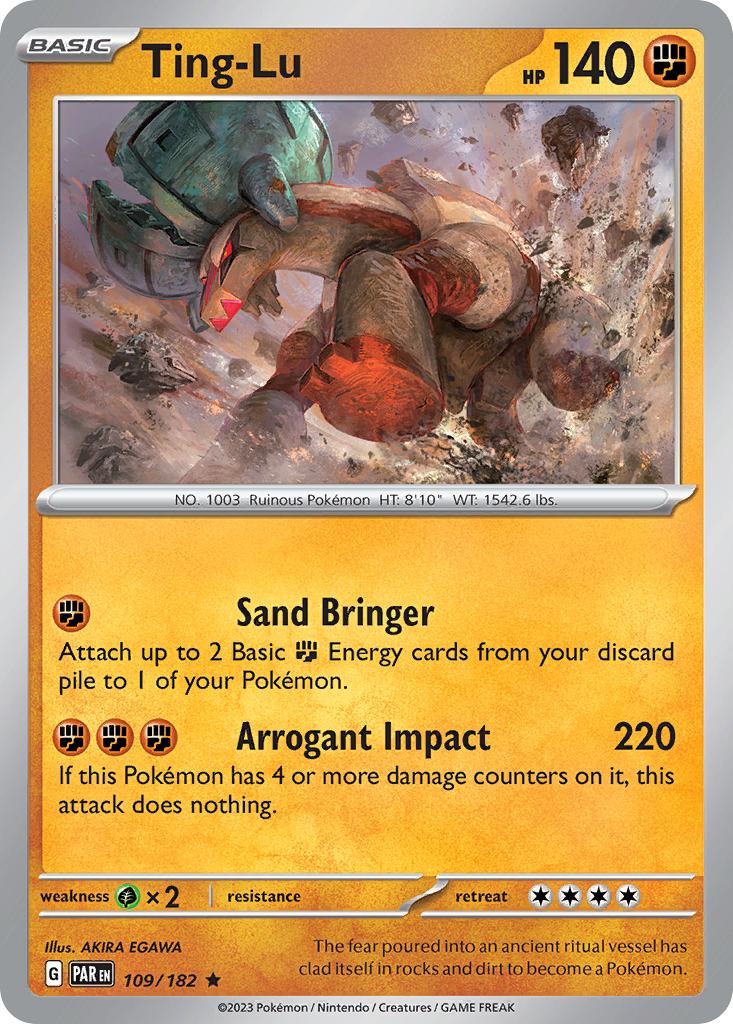 Paradox Rift Holo Ting-Lu #109/182