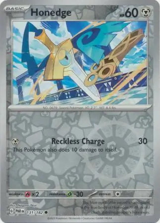 Paradox Rift Honedge #131/182 reverse holo