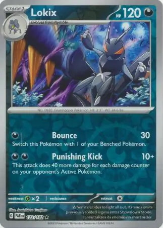 Paradox Rift Lokix #122/182 reverse holo