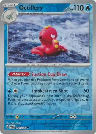 Paradox Rift Octillery #34/182 reverse holo