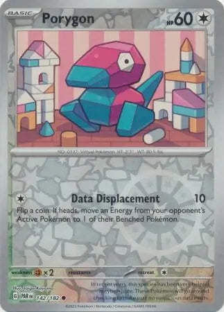 Paradox Rift Porygon #142/182 reverse holo