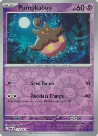 Paradox Rift Pumpkaboo #77/182 reverse holo