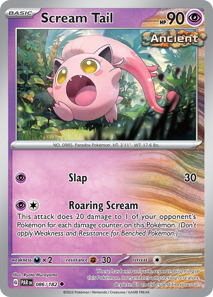 Paradox Rift Scream Tail #86/182