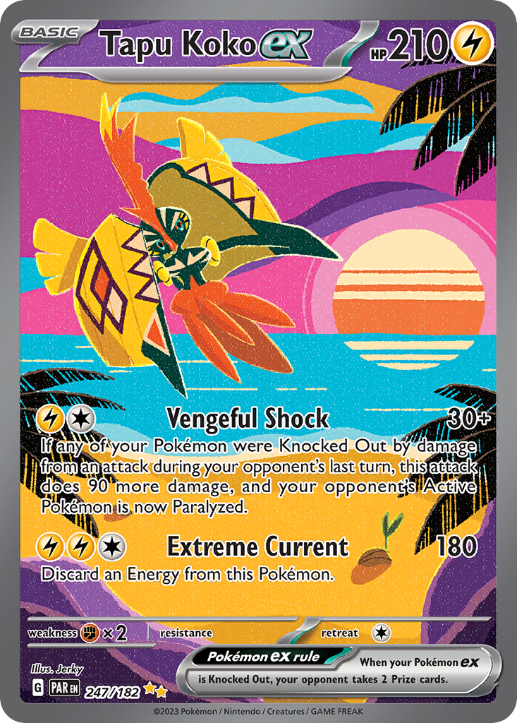 Paradox Rift Tapu Koko EX #247/182