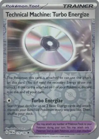 Paradox Rift Technical Machine: Turbo Energize #179/182 reverse holo