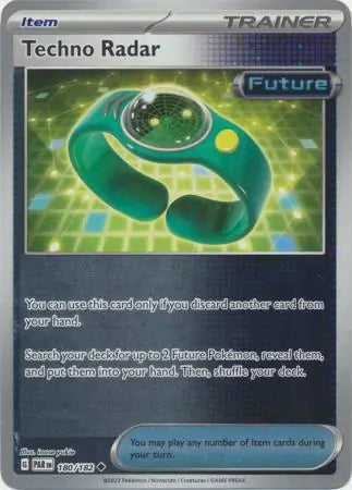 Paradox Rift Techno Radar #180/182 reverse holo
