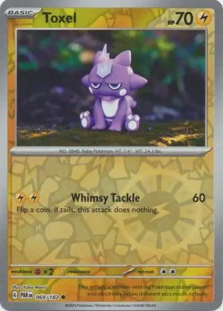 Paradox Rift Toxel #69/182 reverse holo
