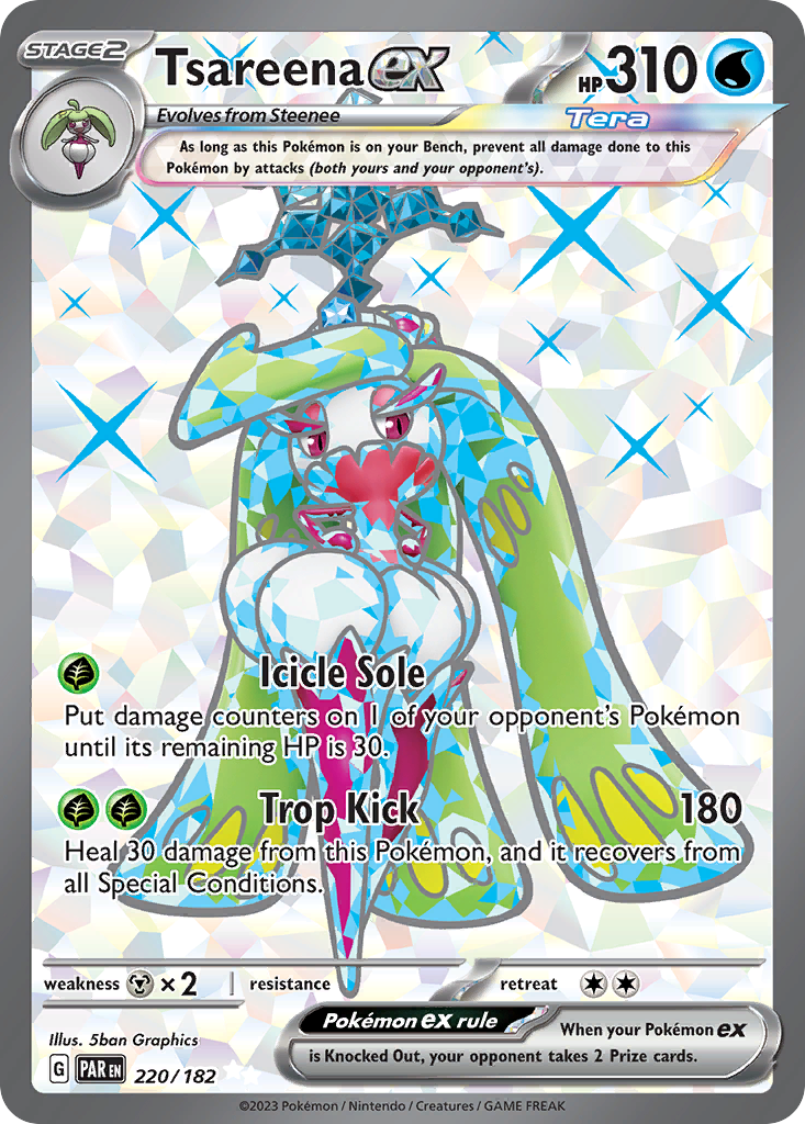 Paradox Rift Tsareena EX #220/182