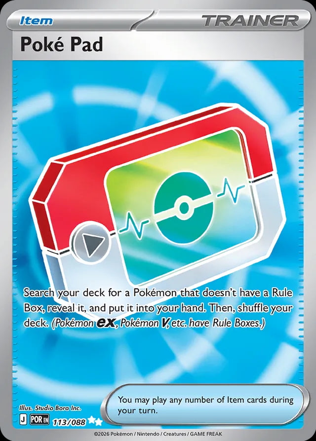 Perfect Order Poké Pad #113