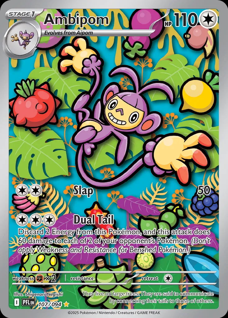 Phantasmal Flames Ambipom #107/94