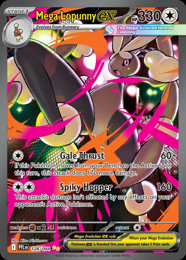 Phantasmal Flames Mega Lopunny ex #128/94