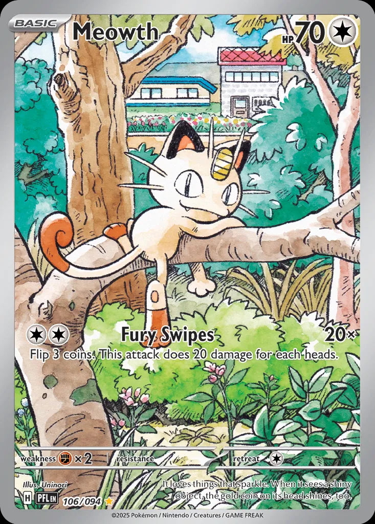 Phantasmal Flames Meowth #106/94