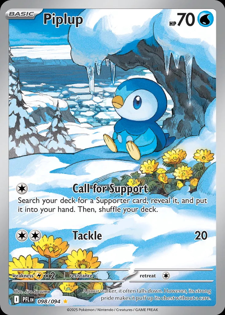 Phantasmal Flames Piplup #098/94