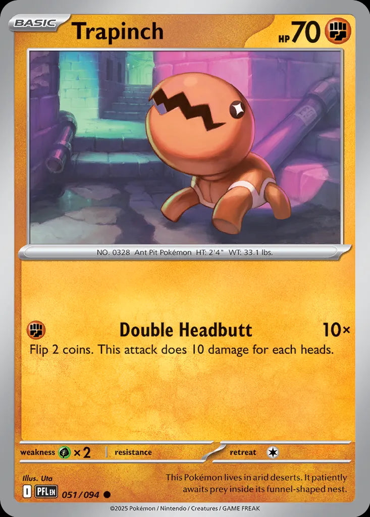 Phantasmal Flames Trapinch #051/94