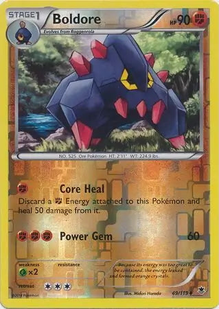 Phantom Forces Boldore #49/119 reverse holo
