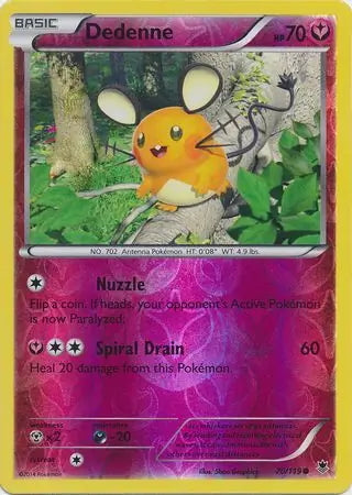 Phantom Forces Dedenne #70/119 reverse holo