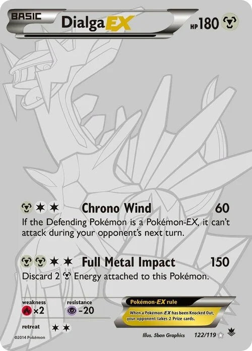 Phantom Forces Dialga EX #122/119