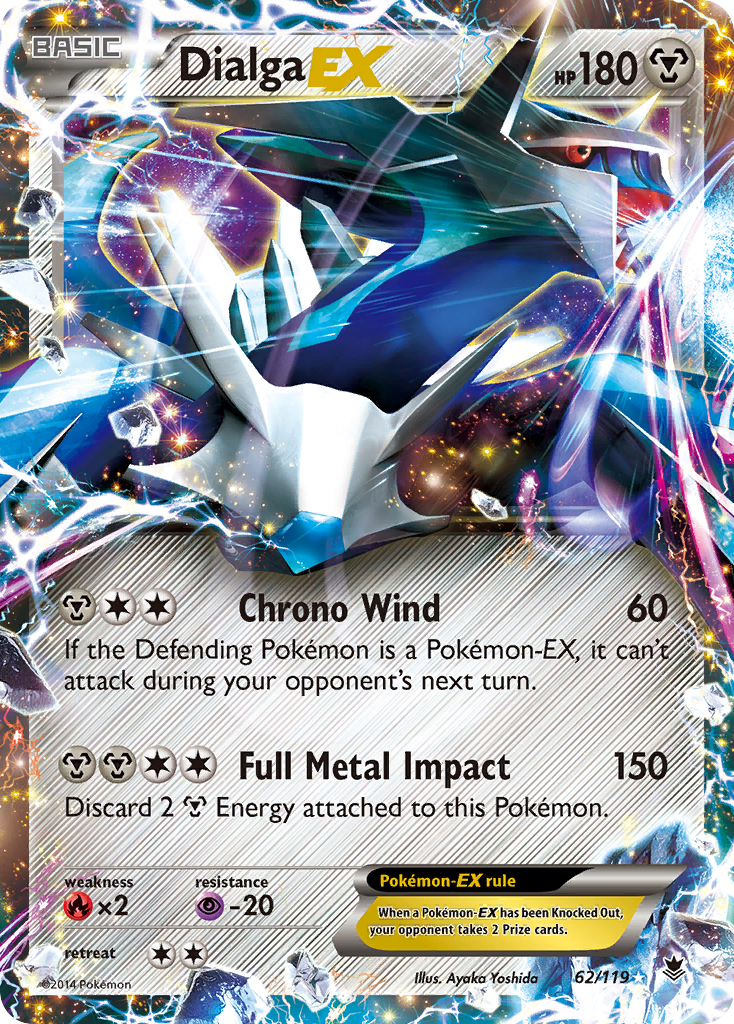 Phantom Forces Dialga EX #62/119