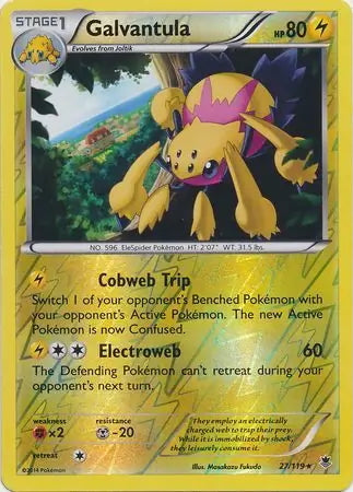Phantom Forces Galvantula #27/119 reverse holo