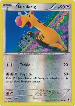Phantom Forces Girafarig #82/119 reverse holo