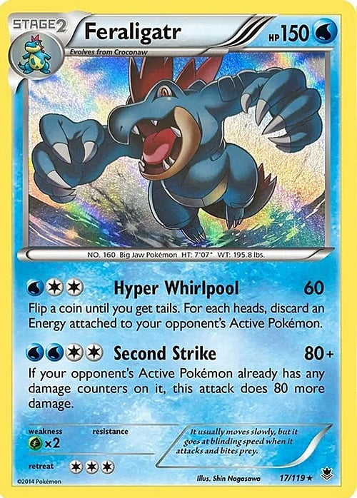 Phantom Forces Holo Feraligatr #17/119