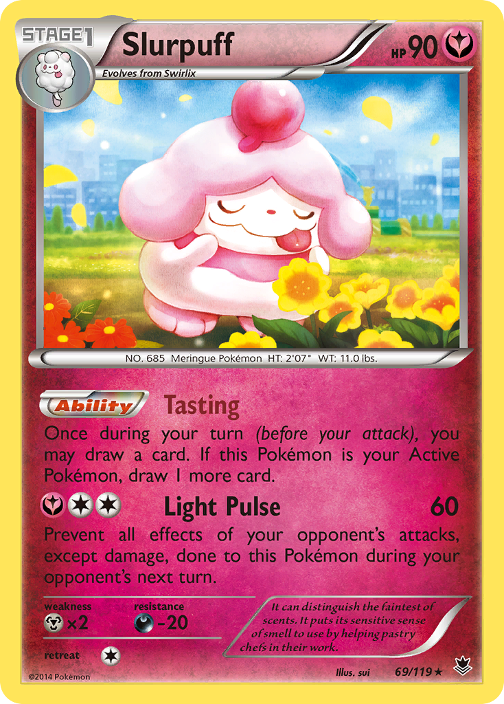 Phantom Forces Holo Slurpuff #69/119