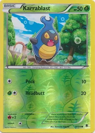 Phantom Forces Karrablast #8/119 reverse holo