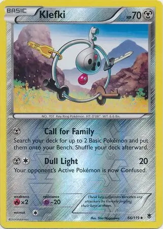 Phantom Forces Klefki #66/119 reverse holo