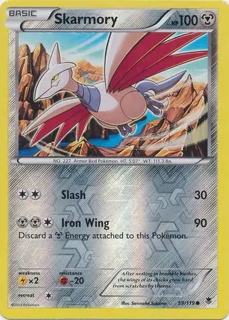 Phantom Forces Skarmory #59/119 reverse holo