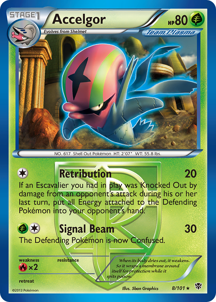 Plasma Blast Accelgor #8/101