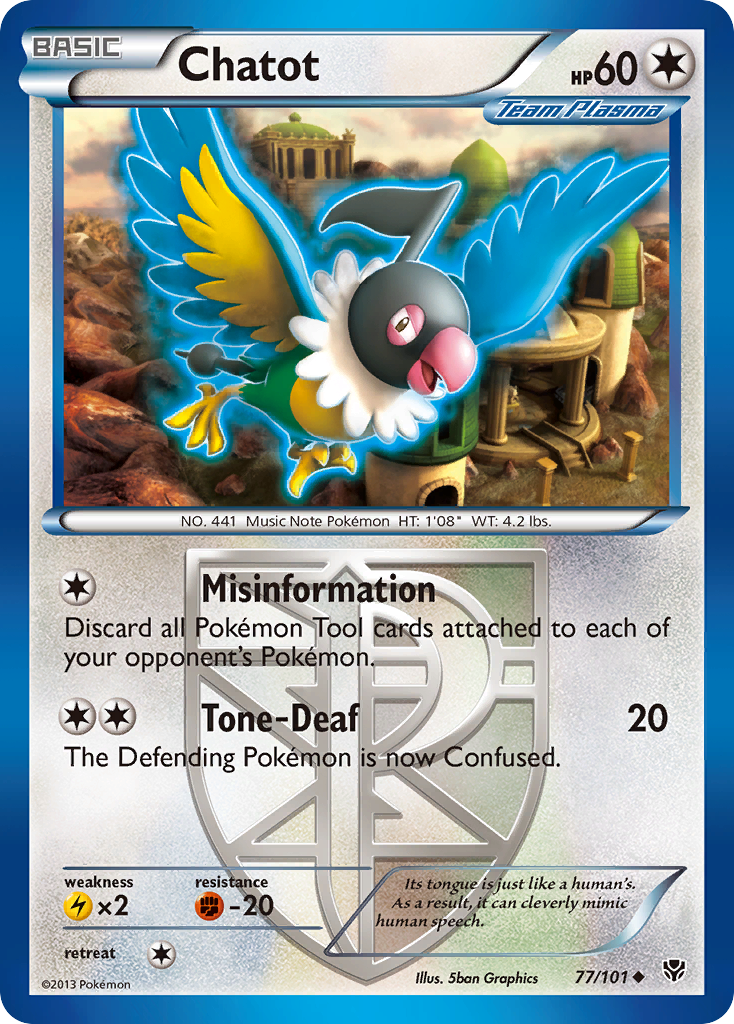 Plasma Blast Chatot #77/101