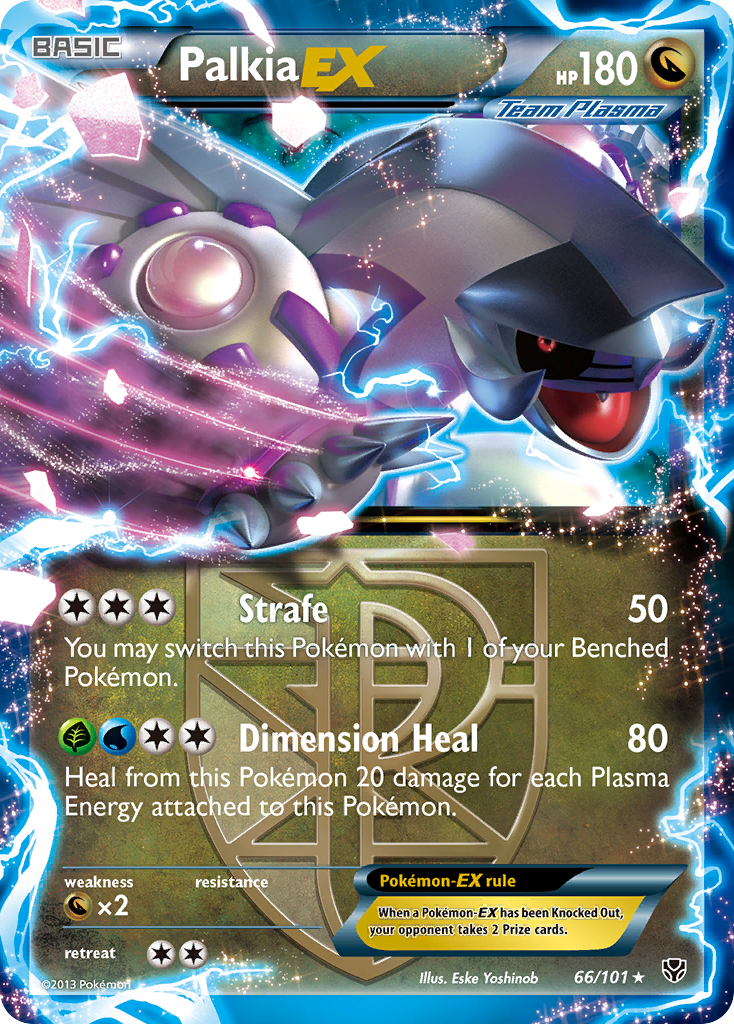 Plasma Blast Palkia EX #66/101