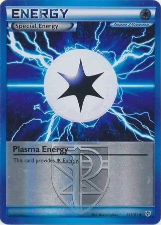 Plasma Blast Plasma Energy #91/101 reverse holo