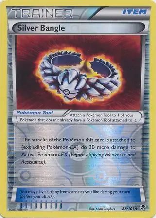 Plasma Blast Silver Bangle #88/101 reverse holo