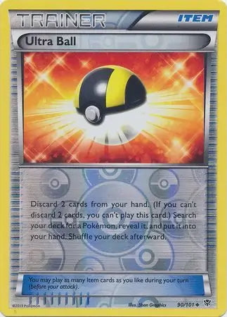 Plasma Blast Ultra Ball #90/101 reverse holo