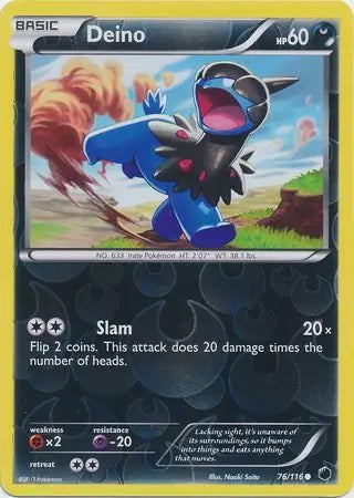 Plasma Freeze Deino #76/116 reverse holo