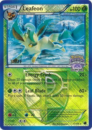 Plasma Freeze Leafeon #11 Championships Staff