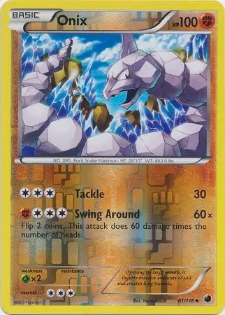 Plasma Freeze Onix #61/116 reverse holo