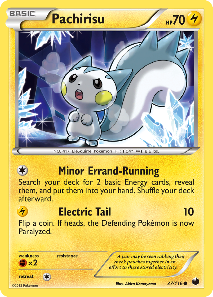Plasma Freeze Pachirisu #37/116