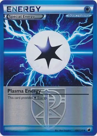 Plasma Freeze Plasma Energy #106/116 reverse holo